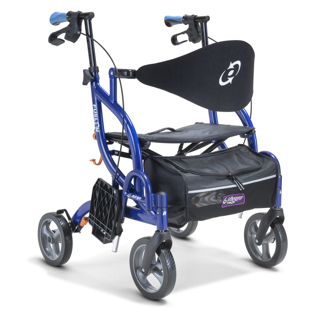 AirGo 2 in 1 Rollator Wheelchair