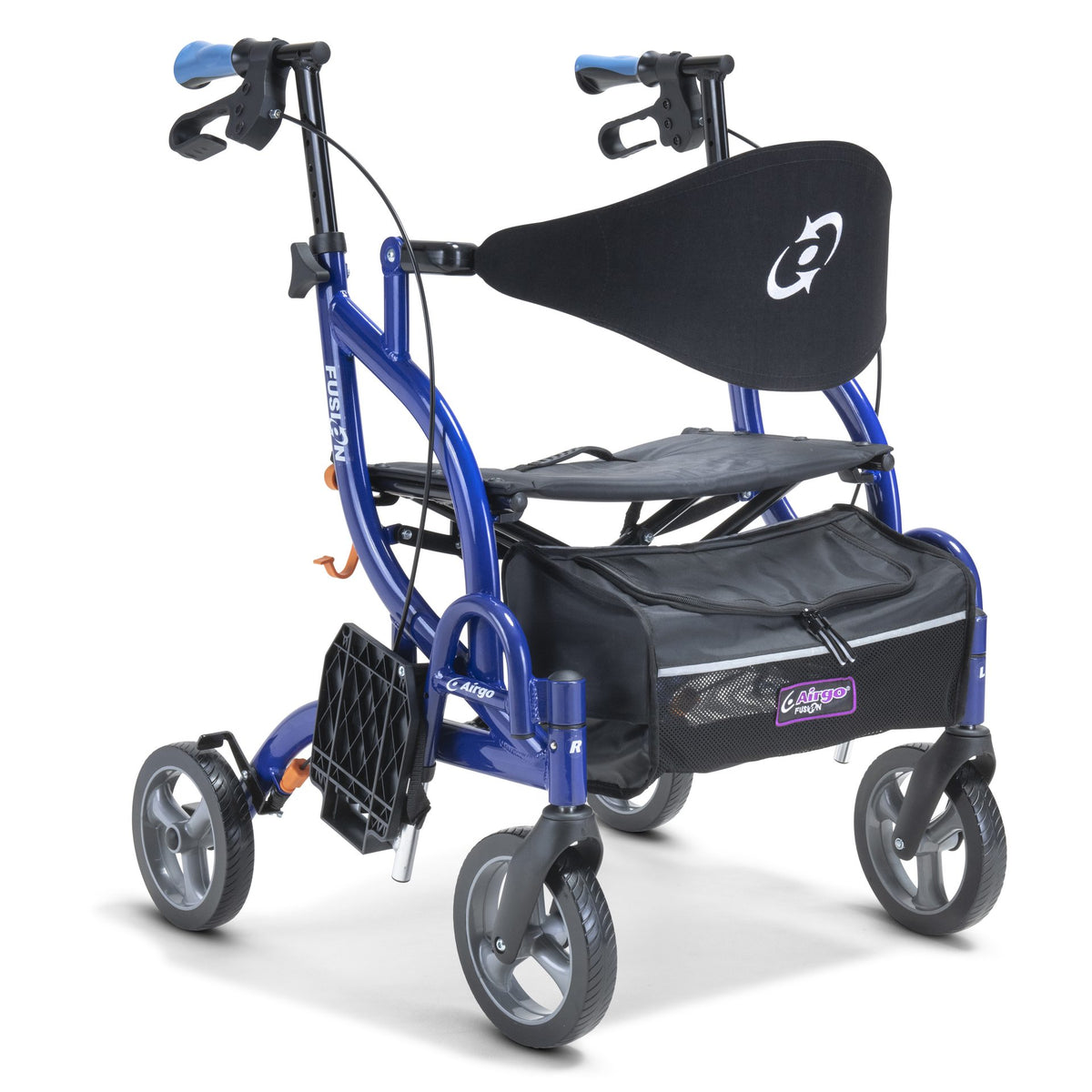AirGo 2 in 1 Rollator Wheelchair