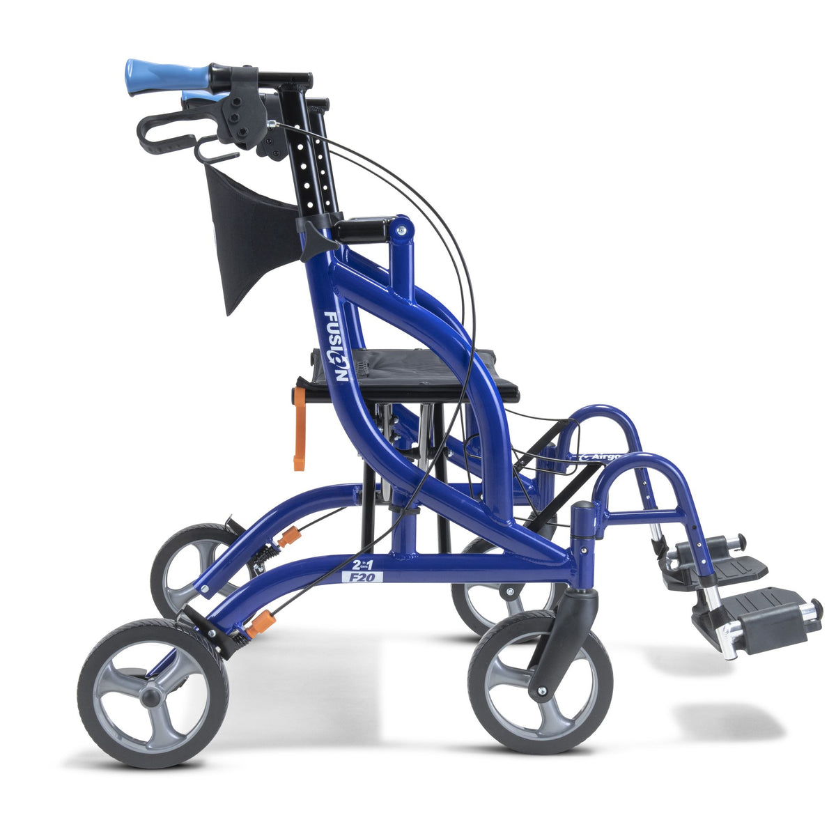 AirGo 2 in 1 Rollator Wheelchair