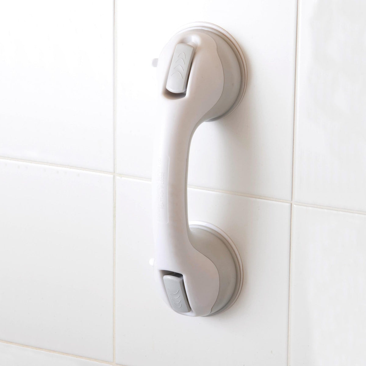 Grey Suction Grab Bar