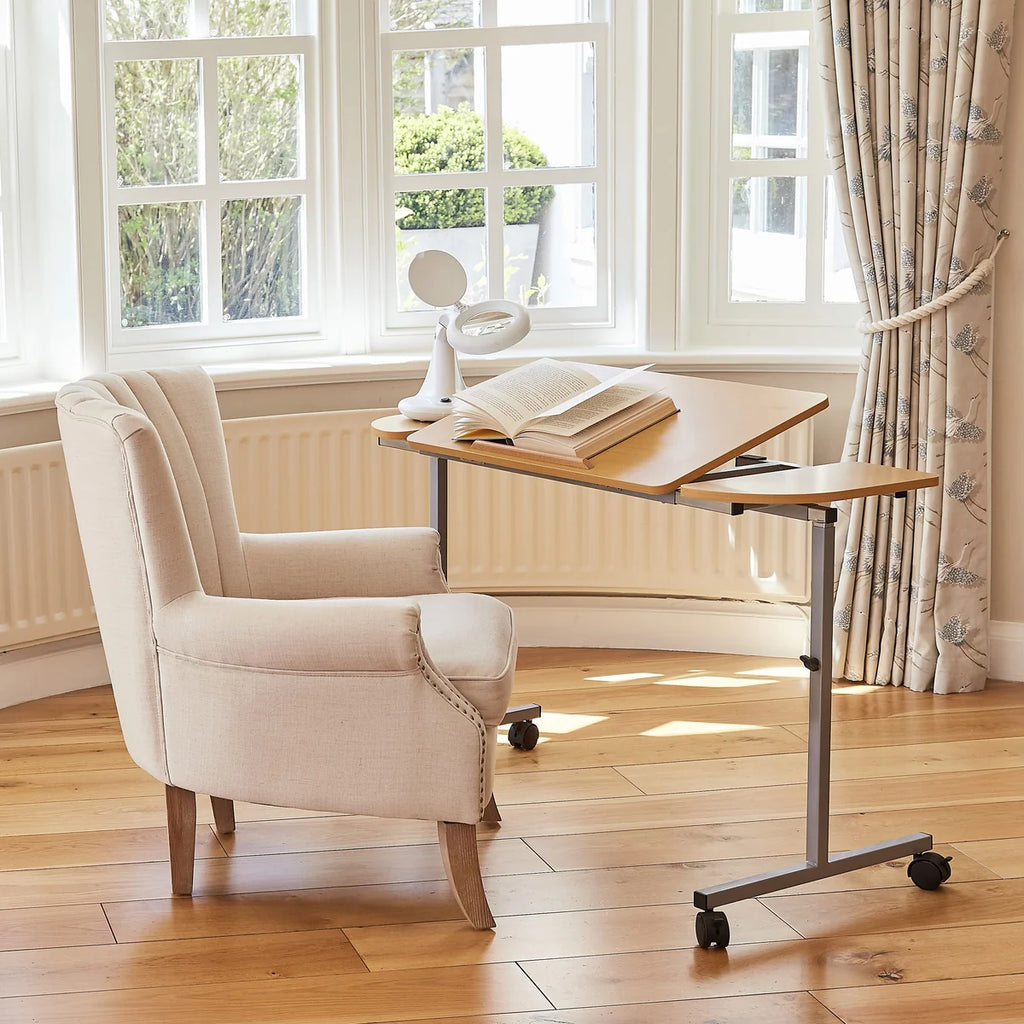Wide Overbed/Chair Table